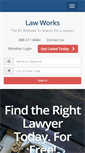 Mobile Screenshot of lawworks.com